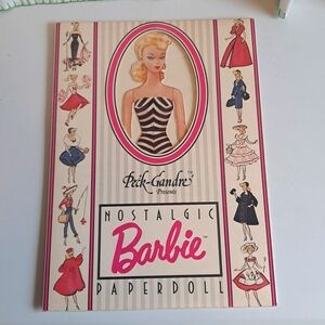 Vintage Nostalgic Barbie Paperdoll